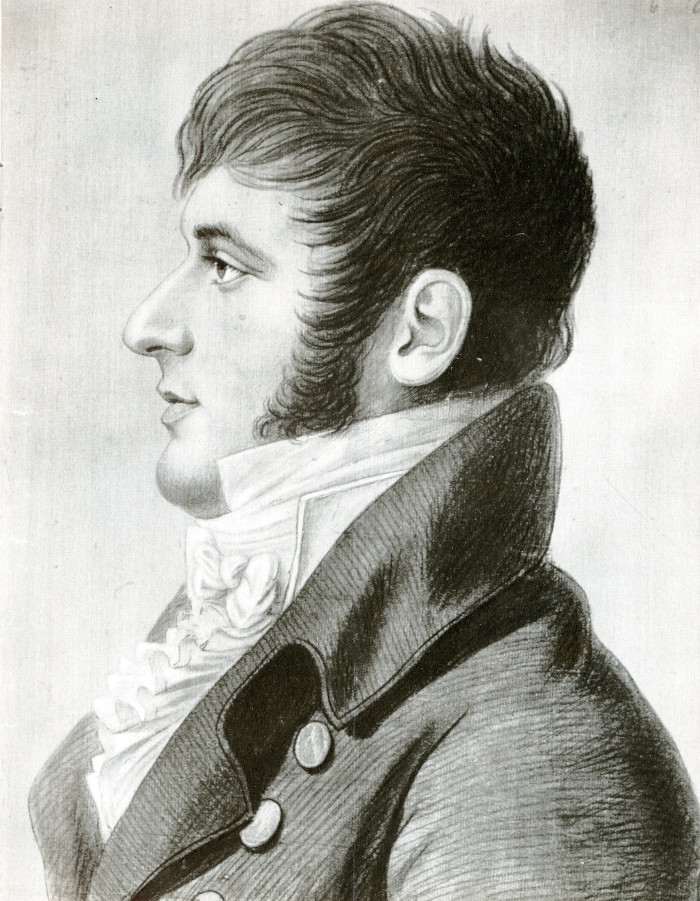 le fameux portrait du jeune Eugène, de profil